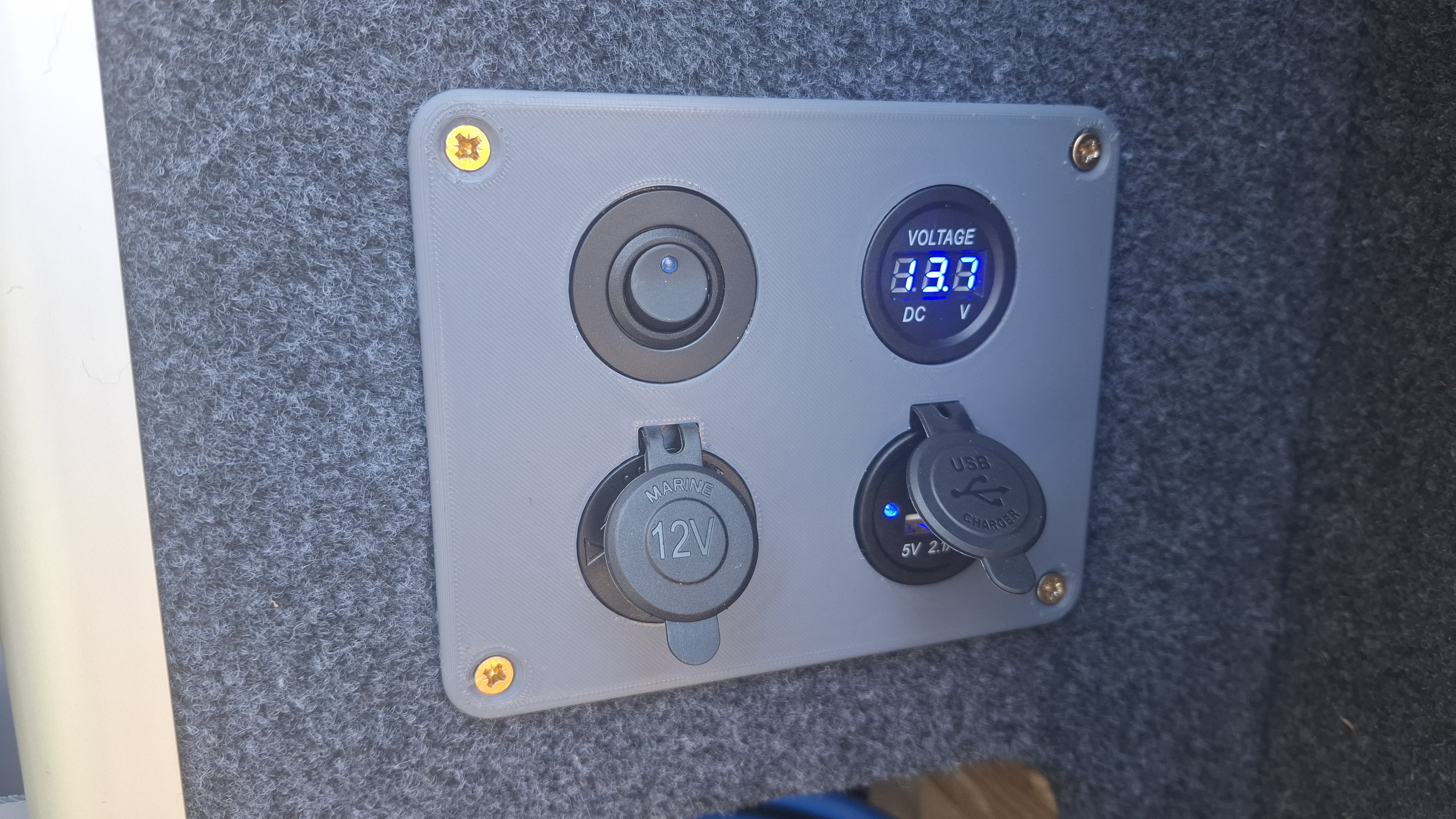 Campervan 12v Panel