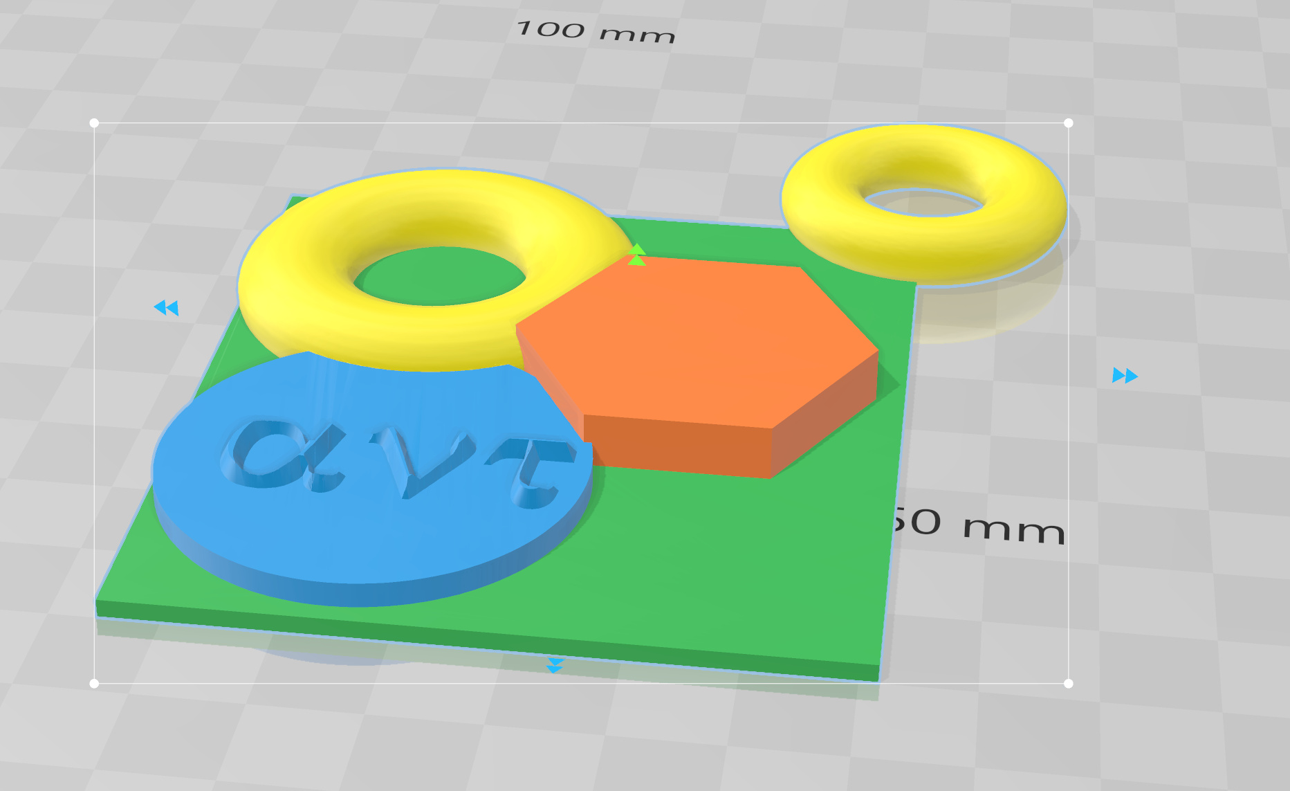 Miniatura 2 do modelo 3D cool keychain thingy