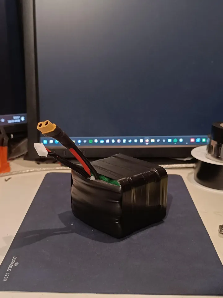 スタンダード化学II KALSシリーズ 2022年版(裁断) (値下げ交渉歓迎) 18650 6S2P Battery Holder by Matthias | Download free STL model