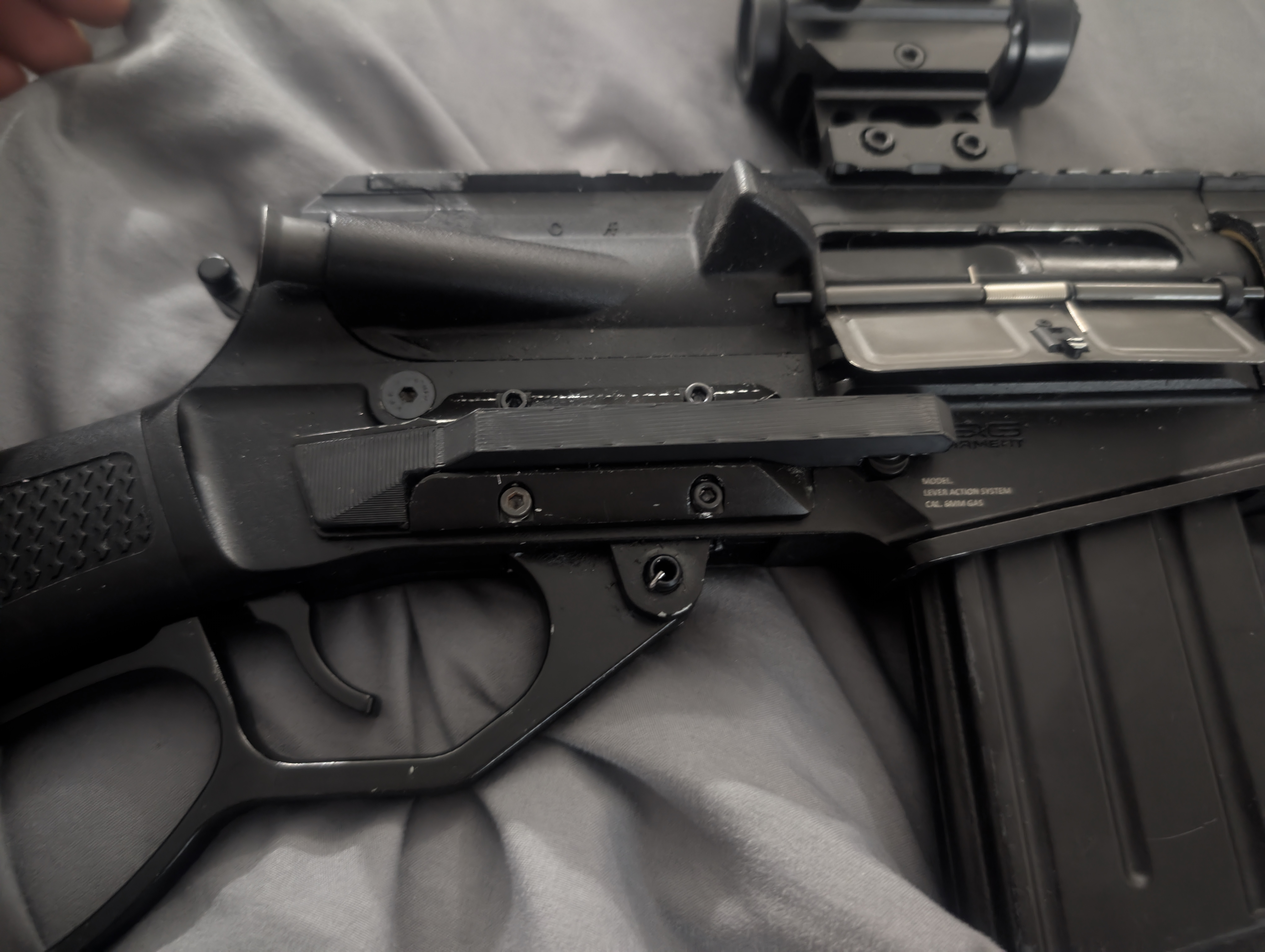 G&G Levar Right side Mag Release Delete