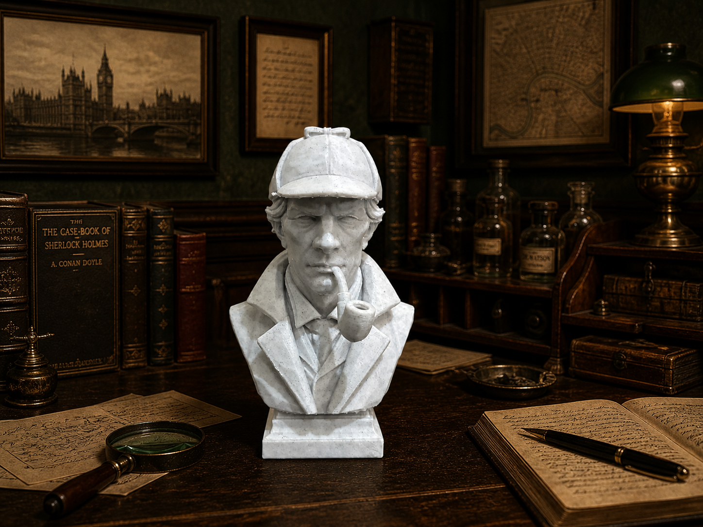 Sherlock Holmes Bust