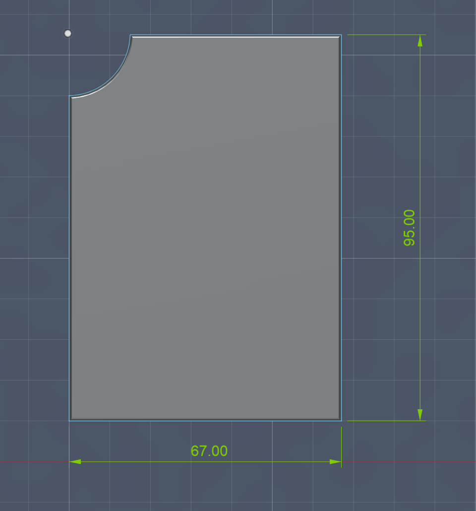 Card Divider with Tab 3D model