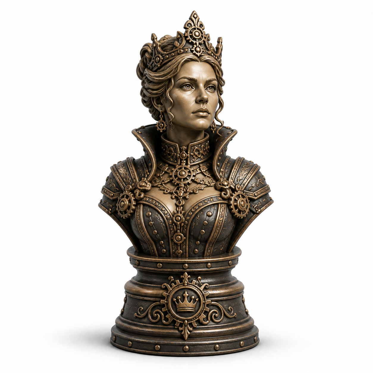 Miniatura 5 do modelo 3D Gothic Chess Set