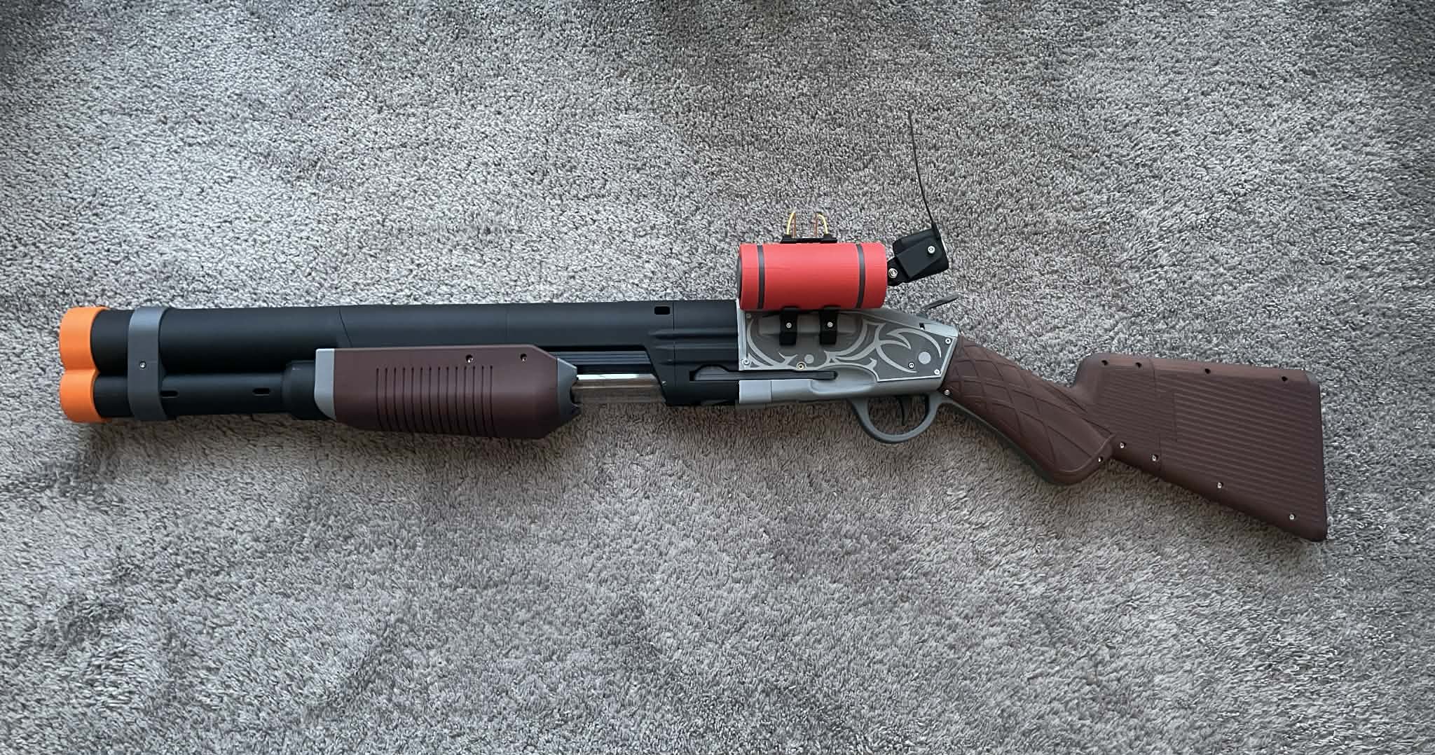 TF2 Frontier Justice (Nerf silly shell blaster)