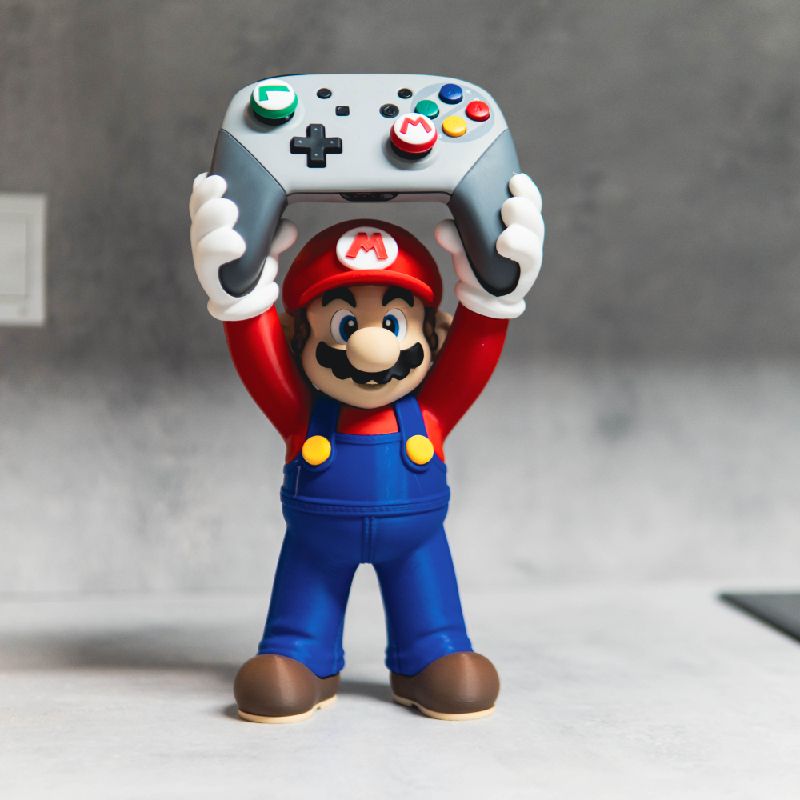 Super Mario Controller Stand - Switch Pro by theStonefox | Download ...