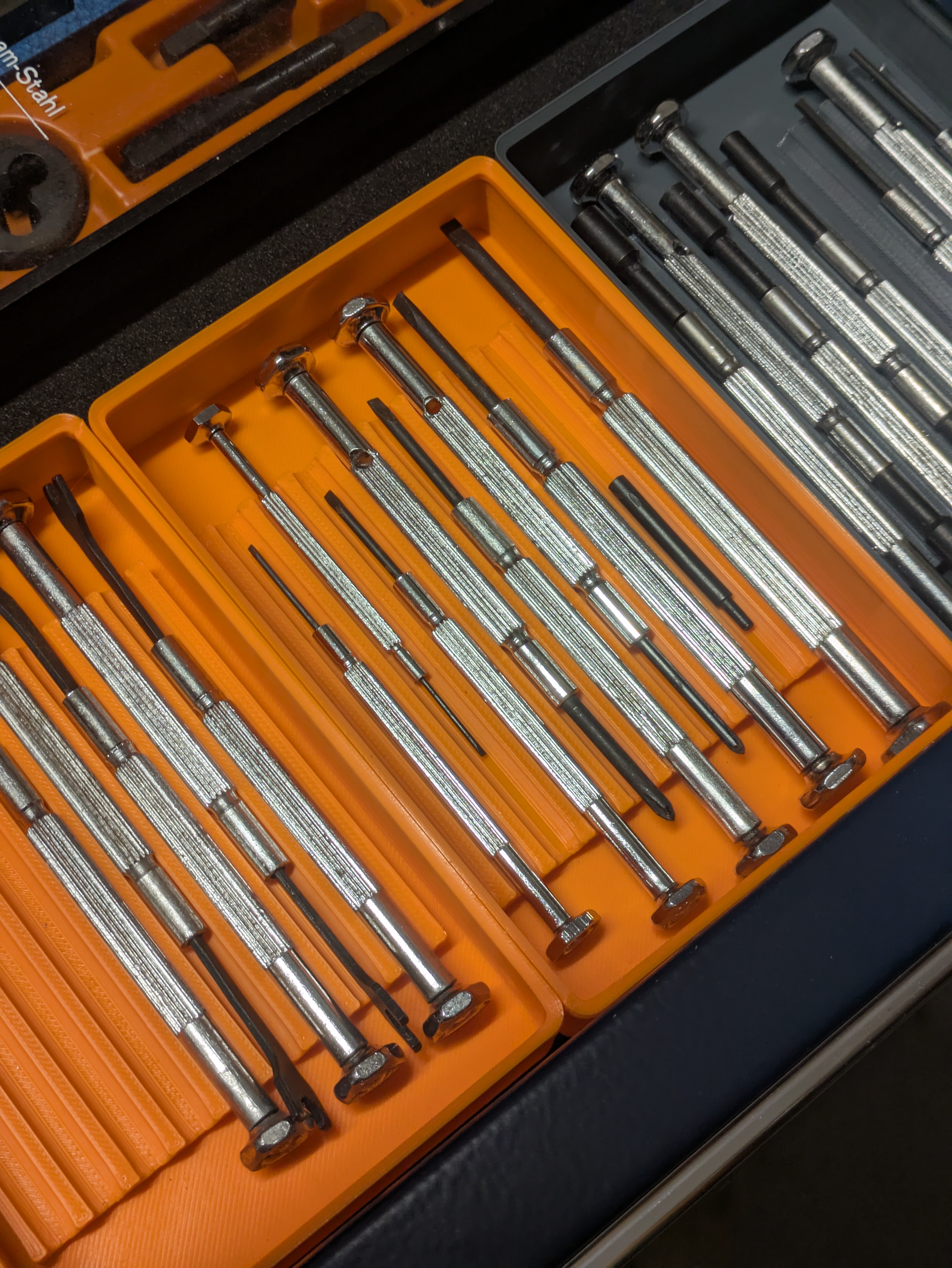 Gridfinity 2x3 Precision Screw Driver Organizer