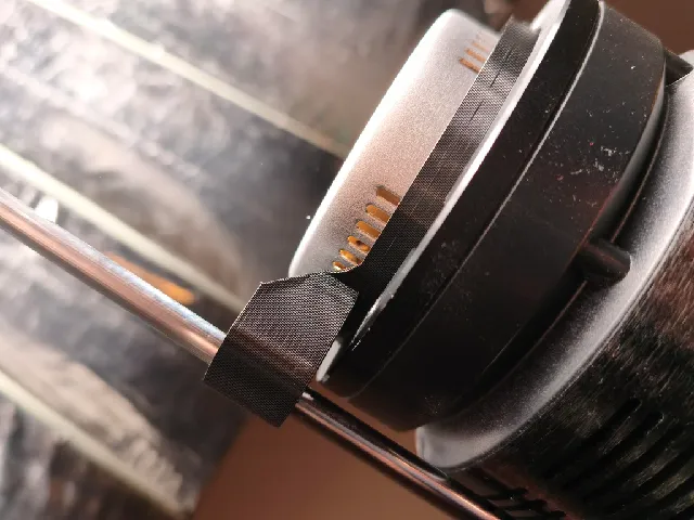 Umbrella holder on bowden mount for Neewer CB 200