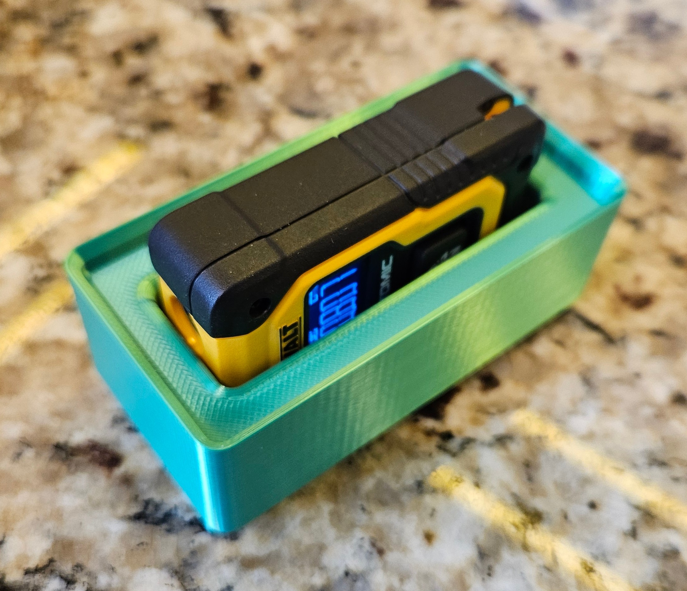 Gridfinity Bin for Dewalt Laser Measure