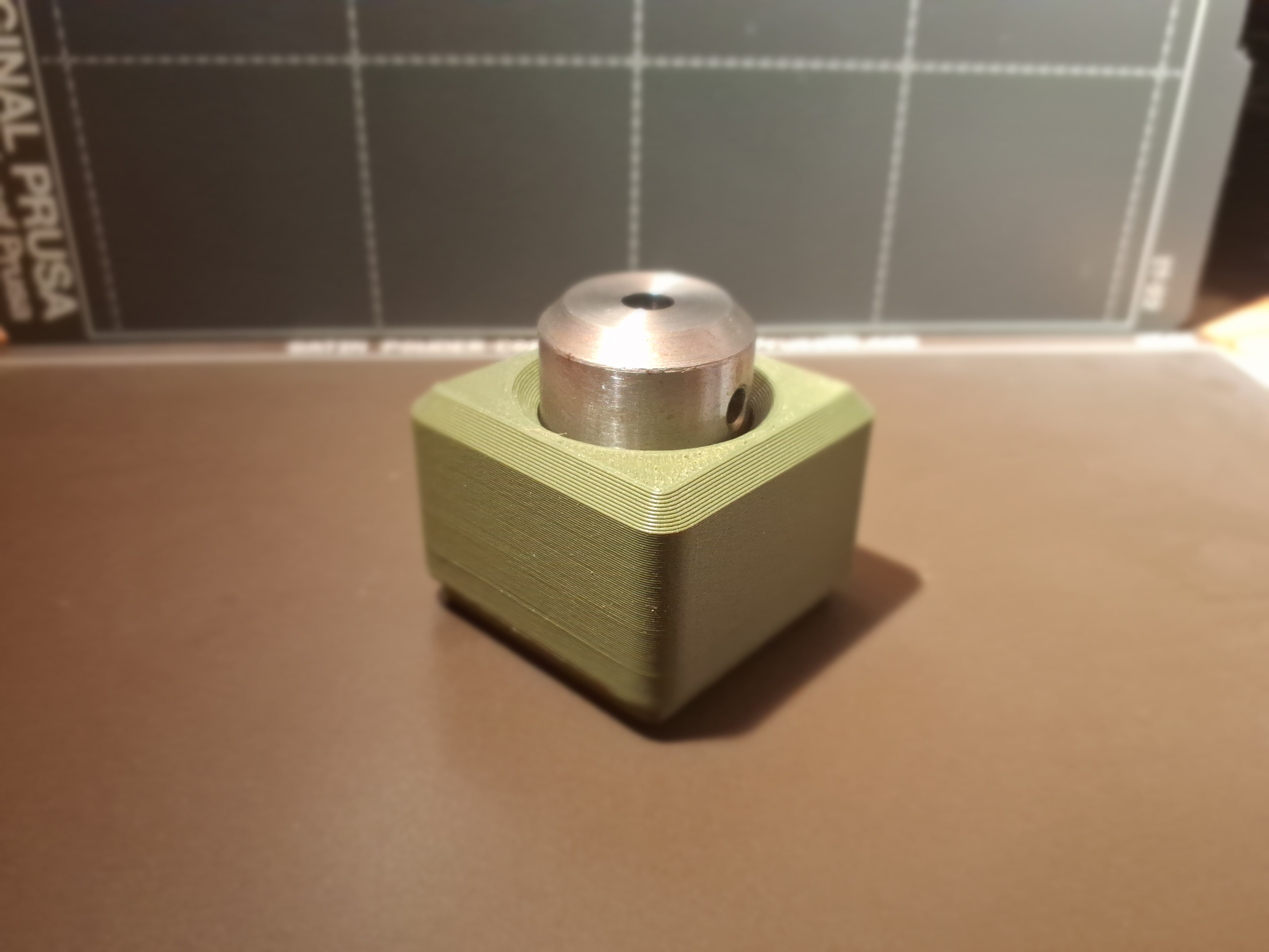 Gridfinity 1x1 - Sherline End Mill Holder