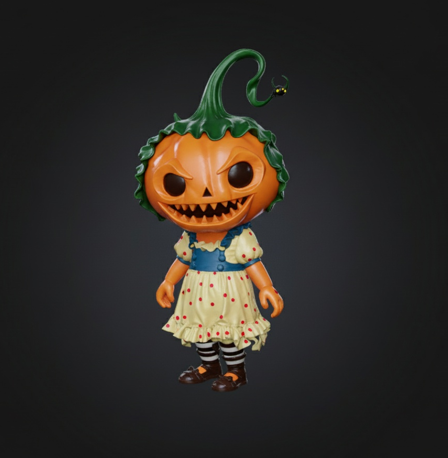 Evil Halloween Girl