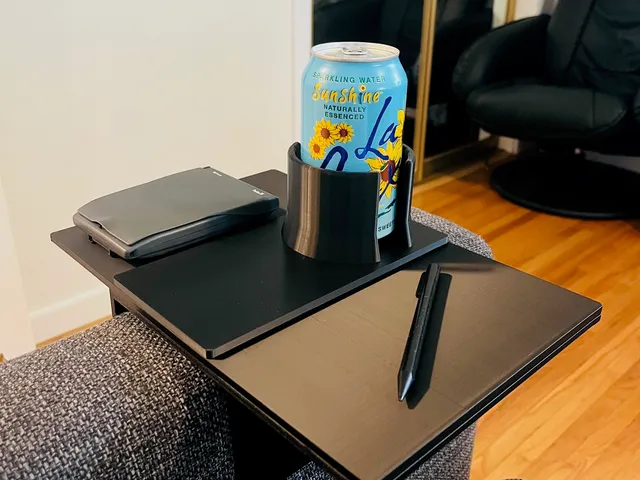 Couch Armrest with Cupholder