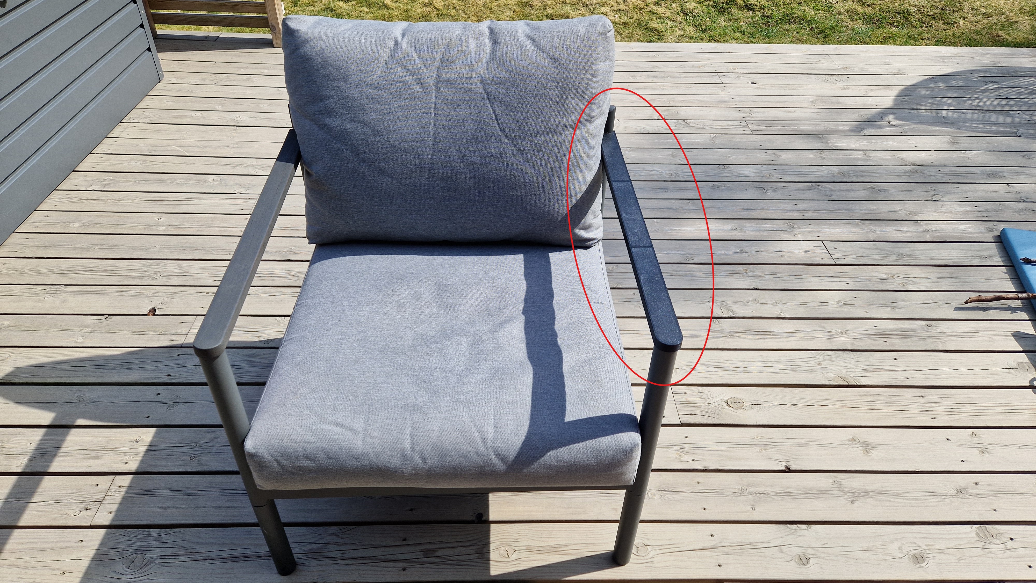 Armrests for ODDESUND outdoor furniture
