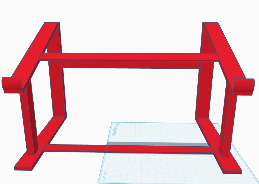 Miniatura 3 do modelo 3D Computer stand