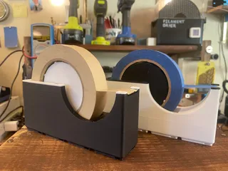 Gridfinity Masking Tape Dispenser