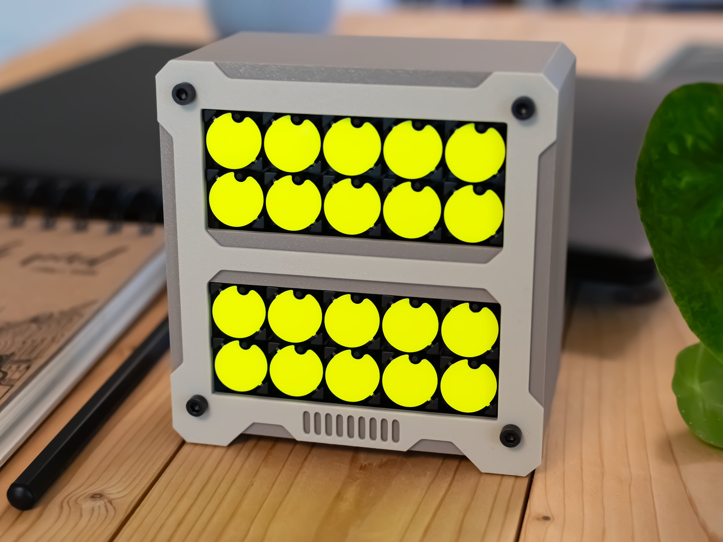 MORSEDOT - Flip Dot Clock