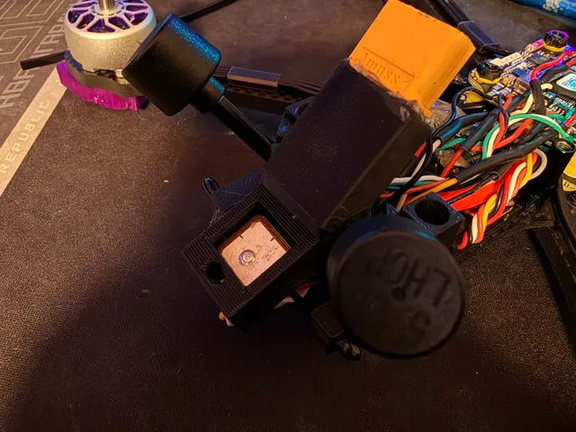 Dji Antenna - Nano m10 flyfish GPS - ERLS antenna - XT60 Mount FPV