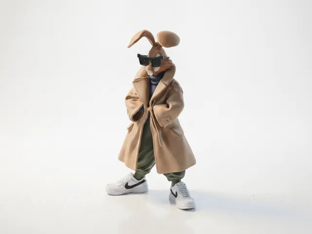 Street Bugs Bunny Figurine Urban Style 3D Printable