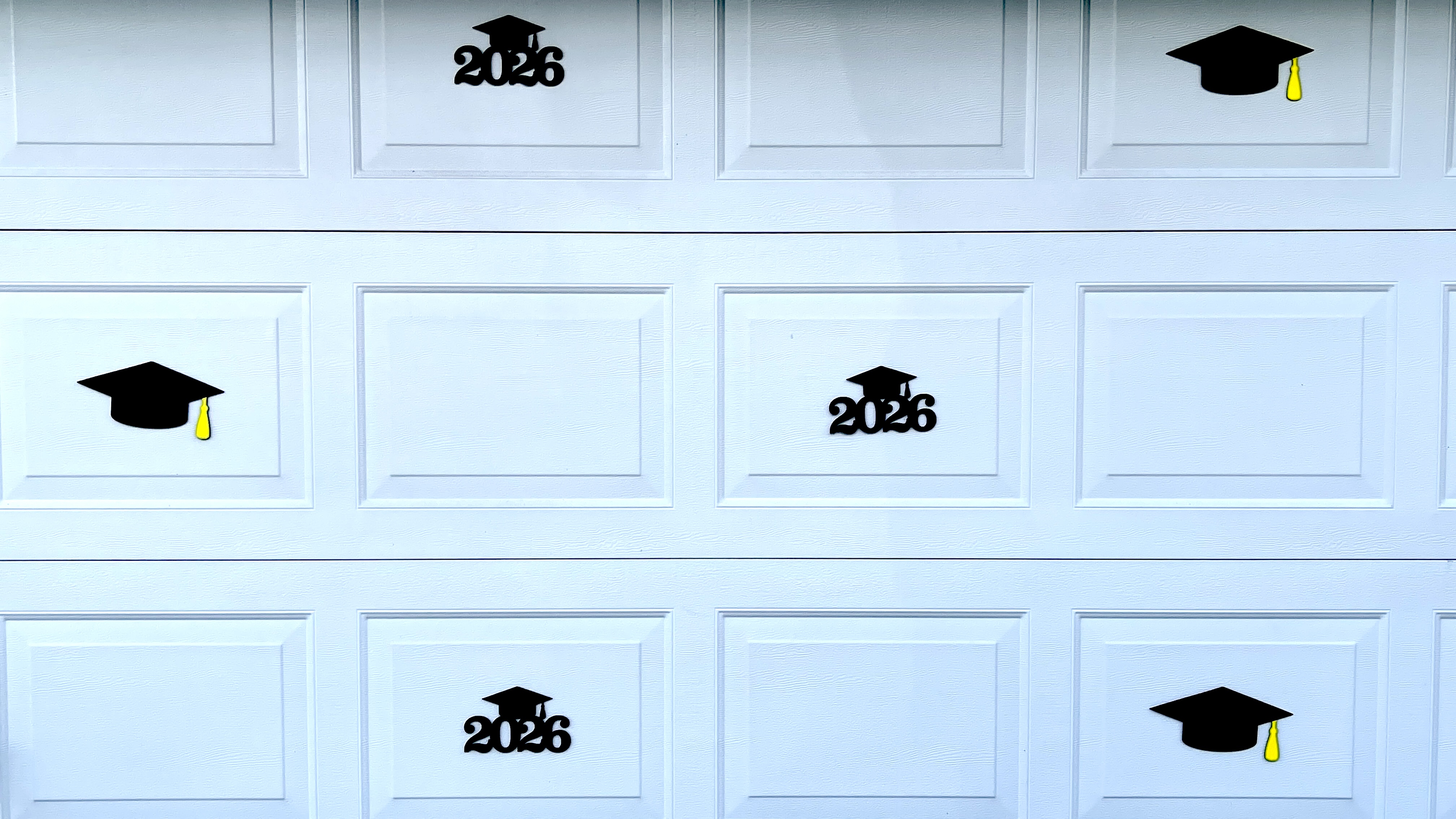 Garage Door - Graduation 2026 Decorations 3D model