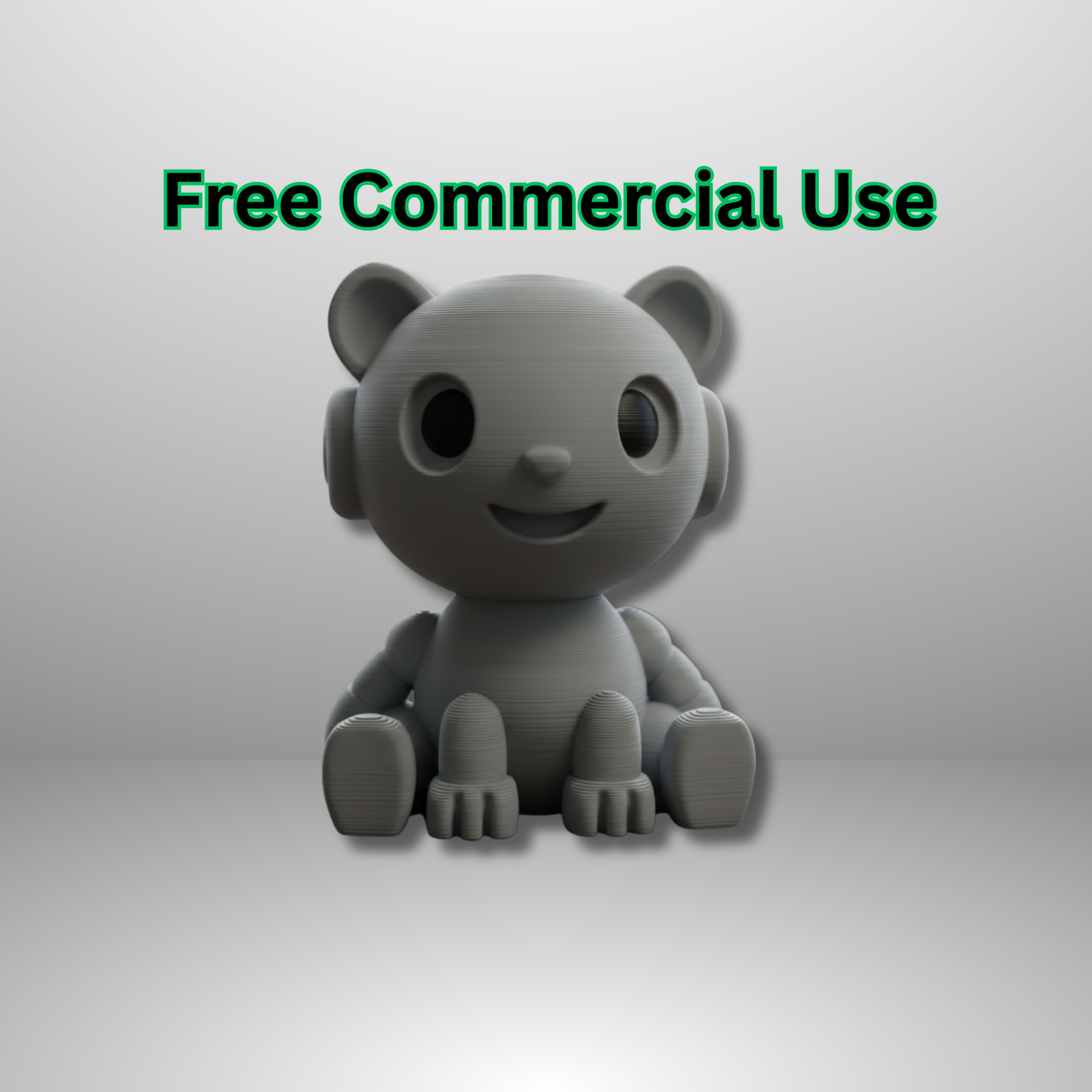Cute Robot Animal Desk Figure