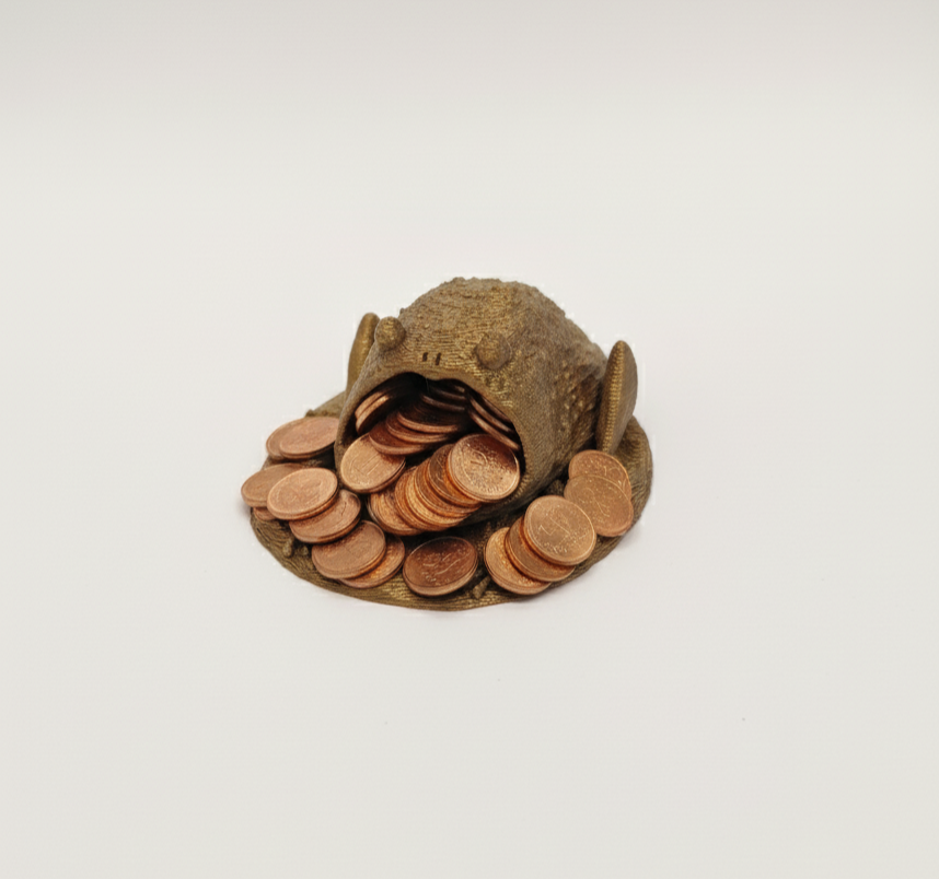Greedy Frog Coin Holder