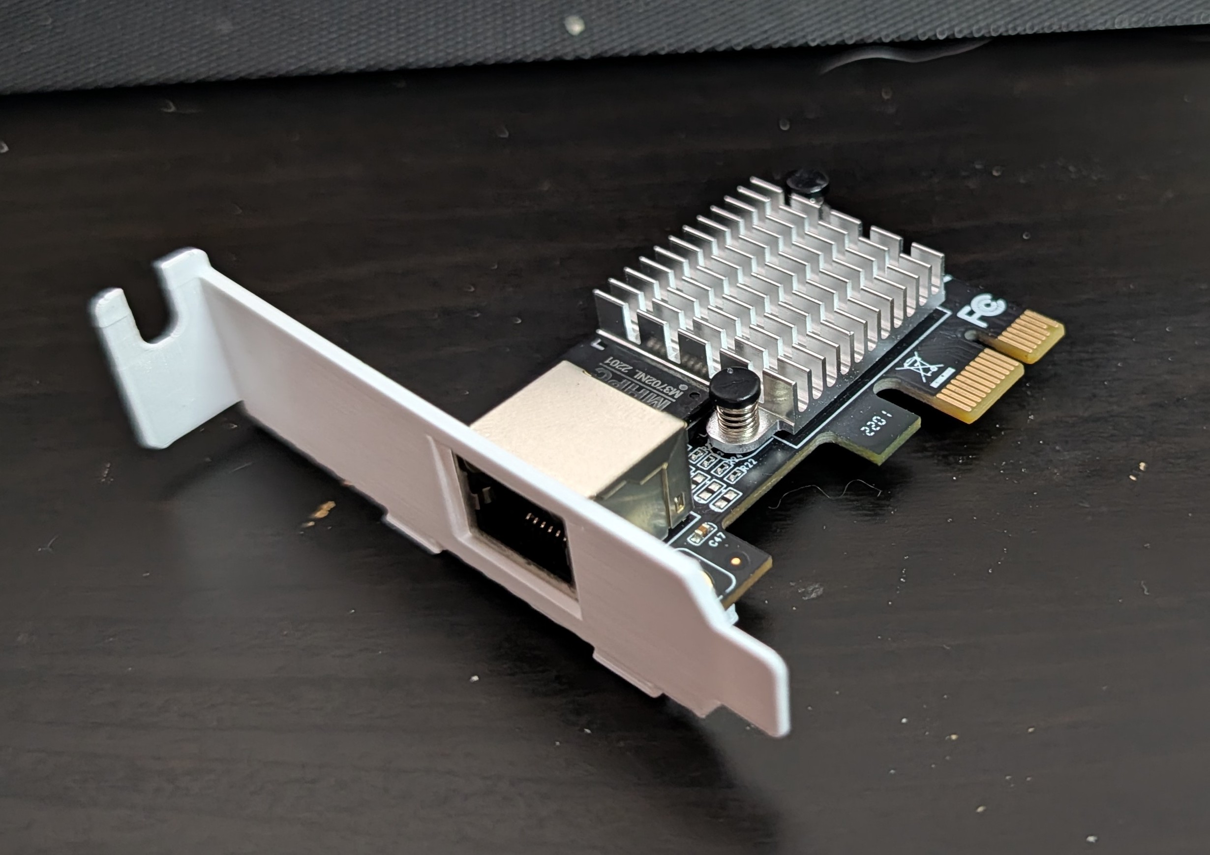 Parametrized SFF PCIe Card Shield