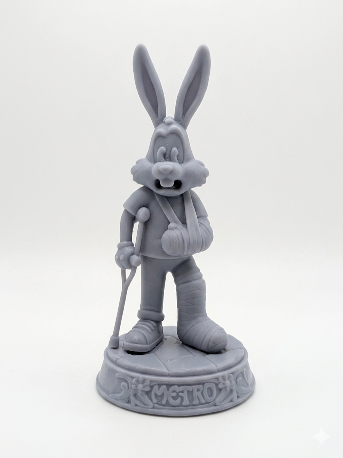 Paris Metro Safety Rabbit