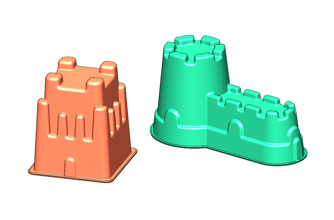 Sandcastle Mold Toy for Kids