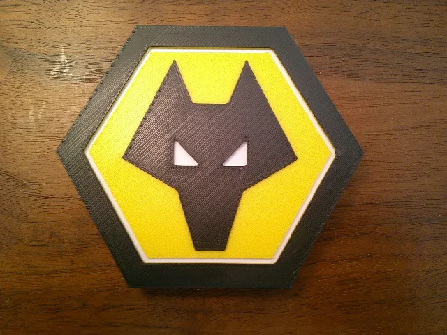 Wolverhampton Wanderers F.C. Logo Coaster or Plaque