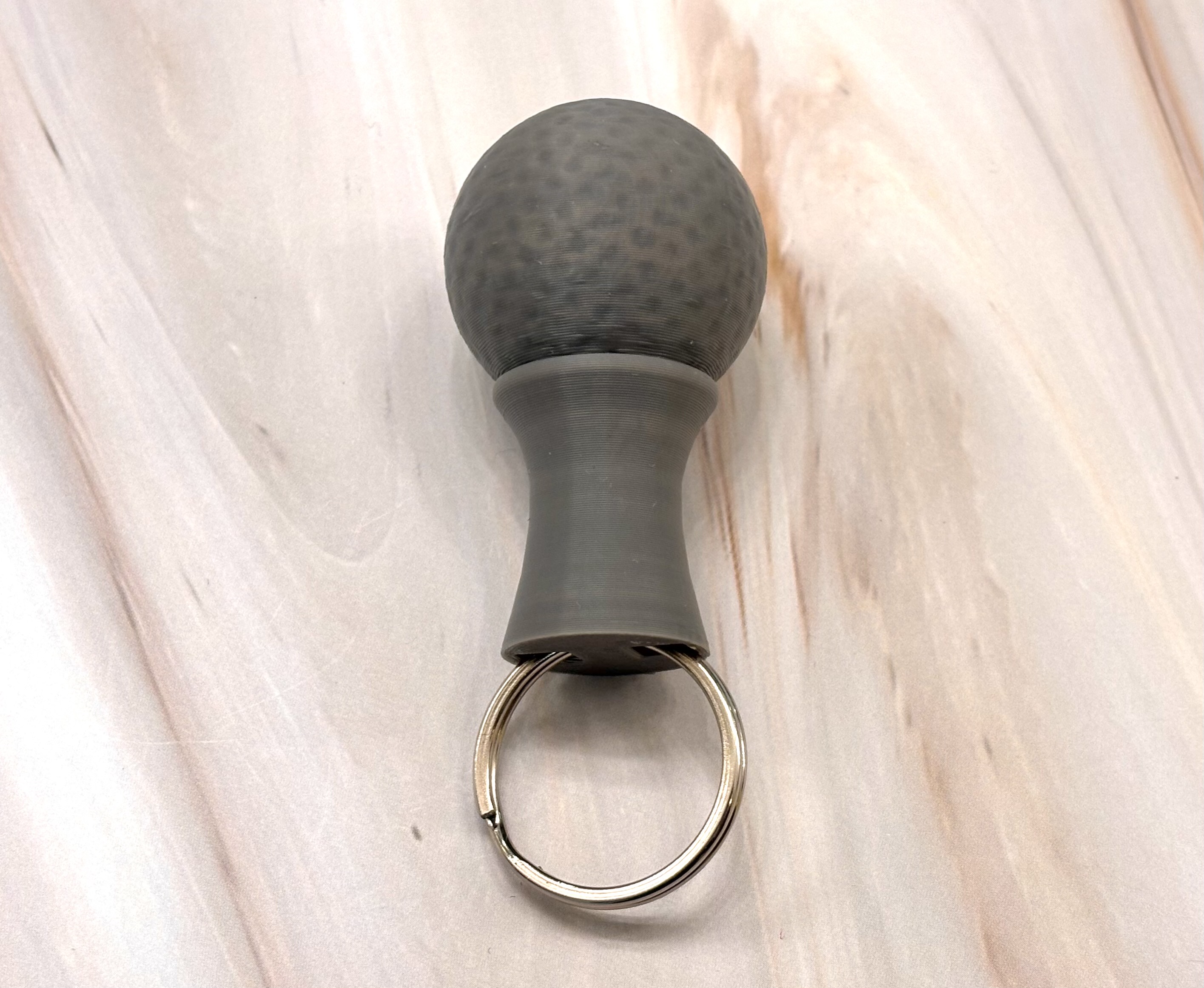 Miniatura 6 do modelo 3D Soccer, Baseball, Cricket, Golf Ball Trophy Knob style keychains set