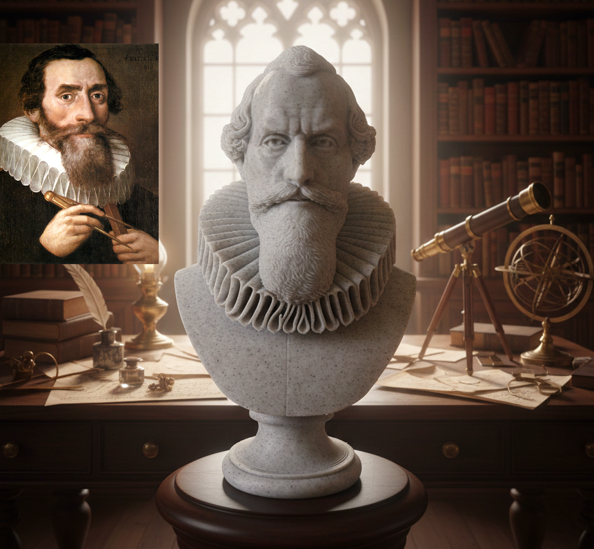 Johannes Kepler – Bust
