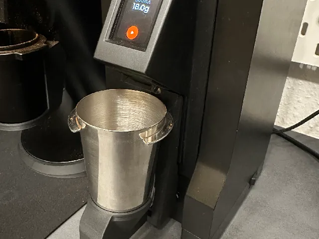 58mm Cup Holder for Jaapps Smart-Grind-By-Weight mod for Eureka Mignon
