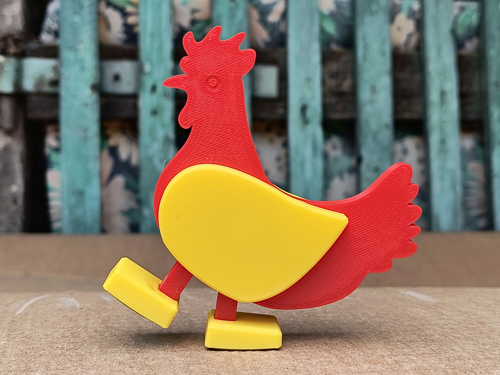 Miniatura 13 do modelo 3D Walking Chicken