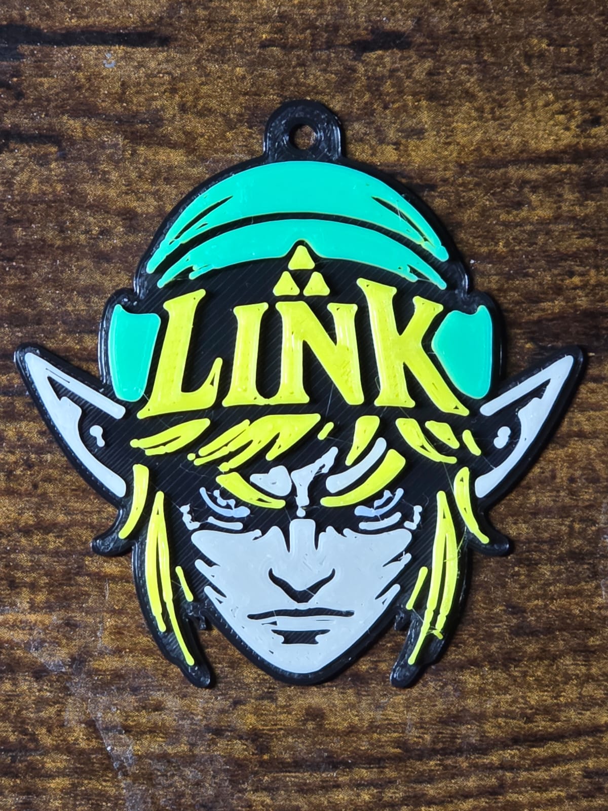 Legendary Link Keychain – Easy Multi Color Print (Layer Height Color Swap)