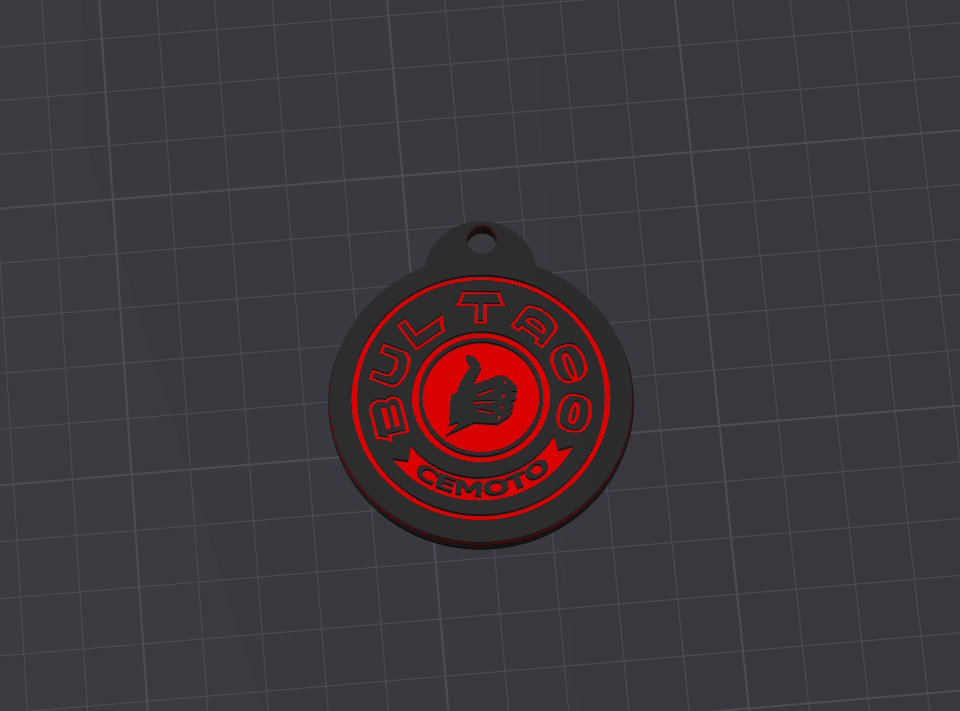 Bultaco Logo Keychain / Llavero de Bultaco