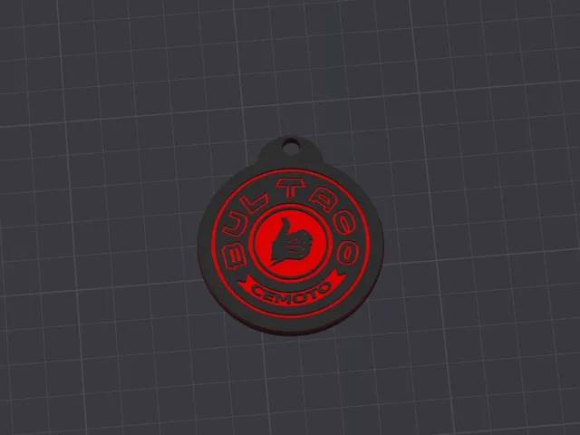 Bultaco Logo Keychain / Llavero de Bultaco