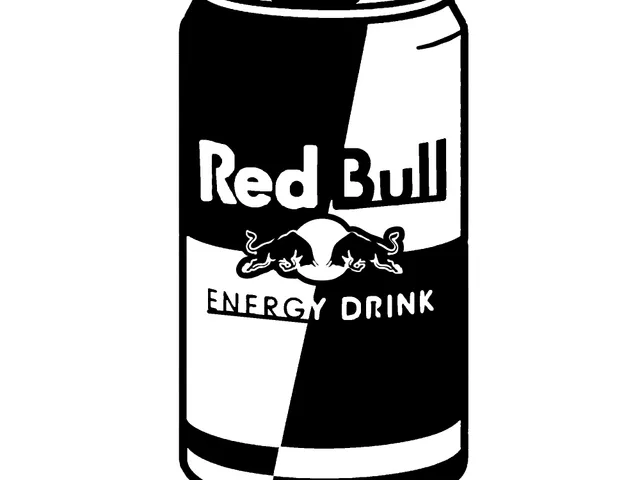 Red Bull Can Silhouette — DXF Laser Cut File