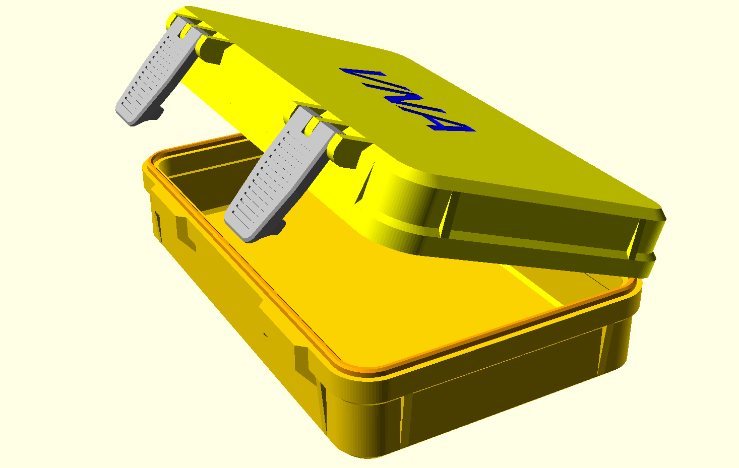 Fully parametric box generator in OpenSCAD — miniatura 7