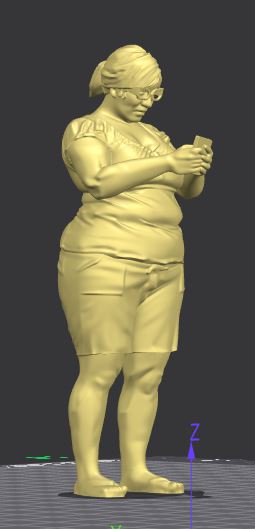 Personaje femenino de GTA5 / Female character from GTA 5