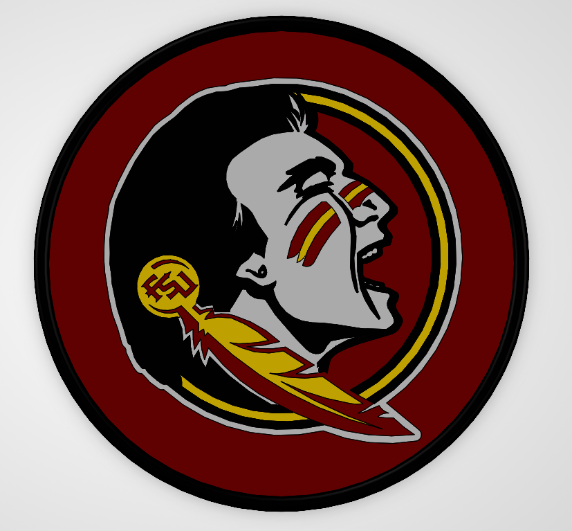 Florida State Seminoles Coaster