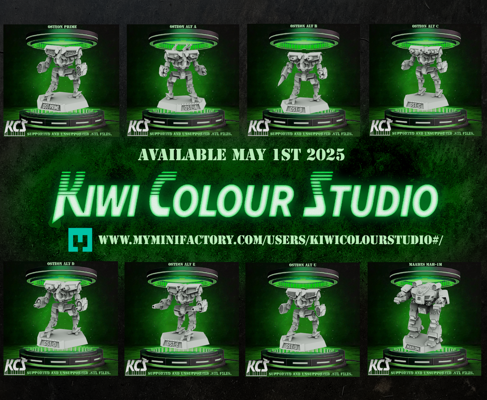 KiwiColourStudio Tribe (May 1st New releases)