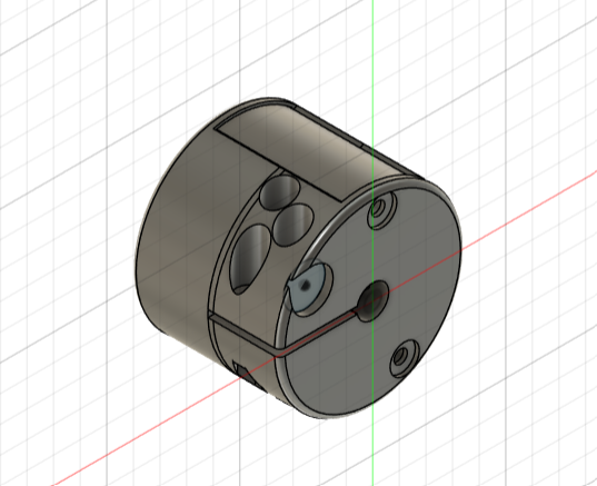 DIY Simhub belt tensioner design for weaker 56mm motors — miniatura 2