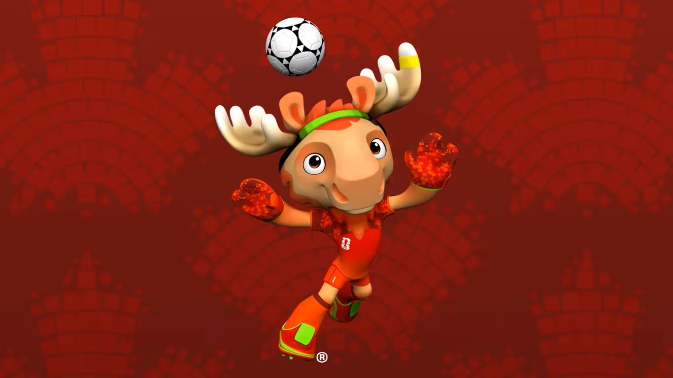Maple Moose FIFA Mascots 3D model