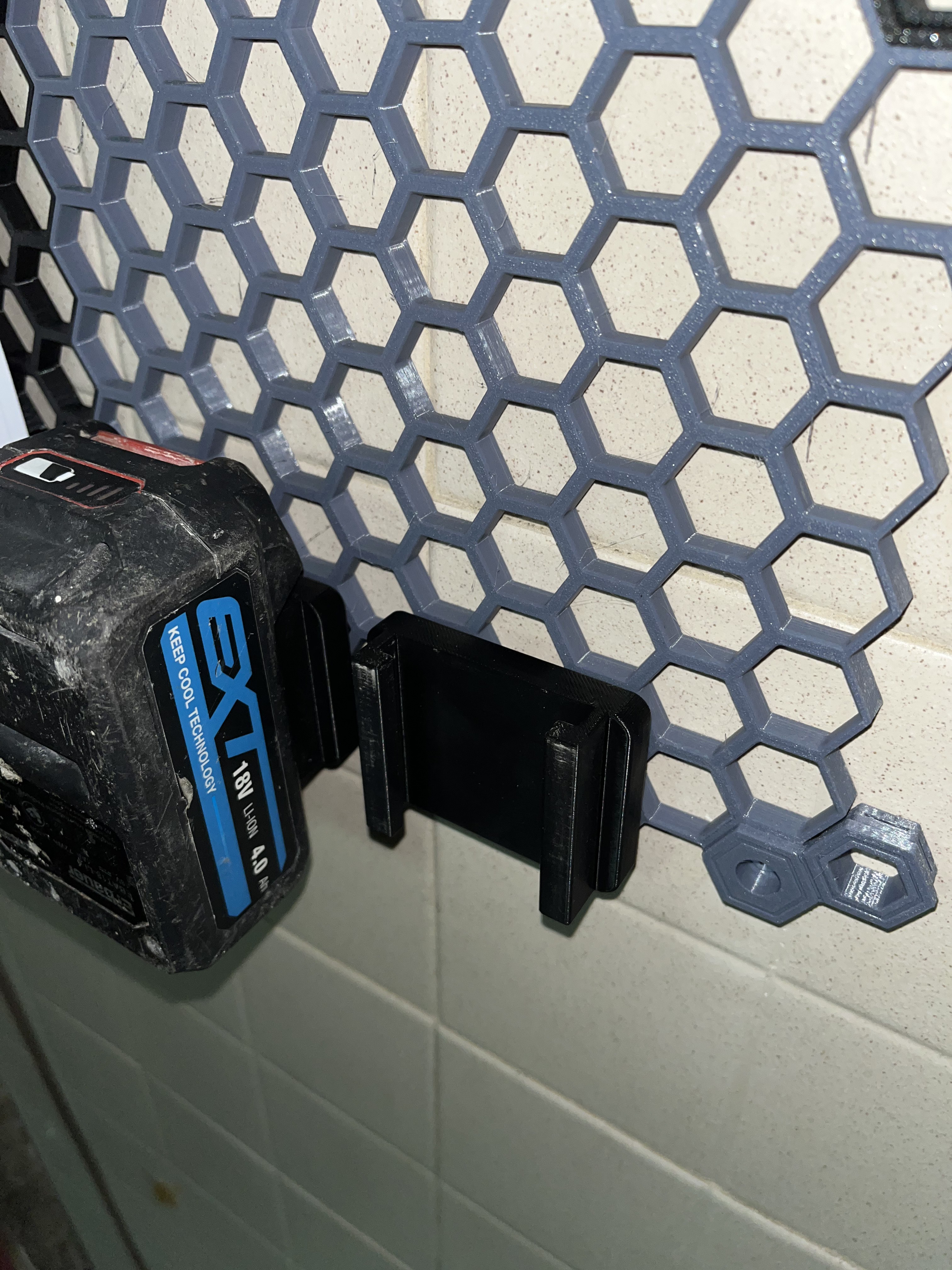 HSW battery holder / HSW porte-batterie Erbauer