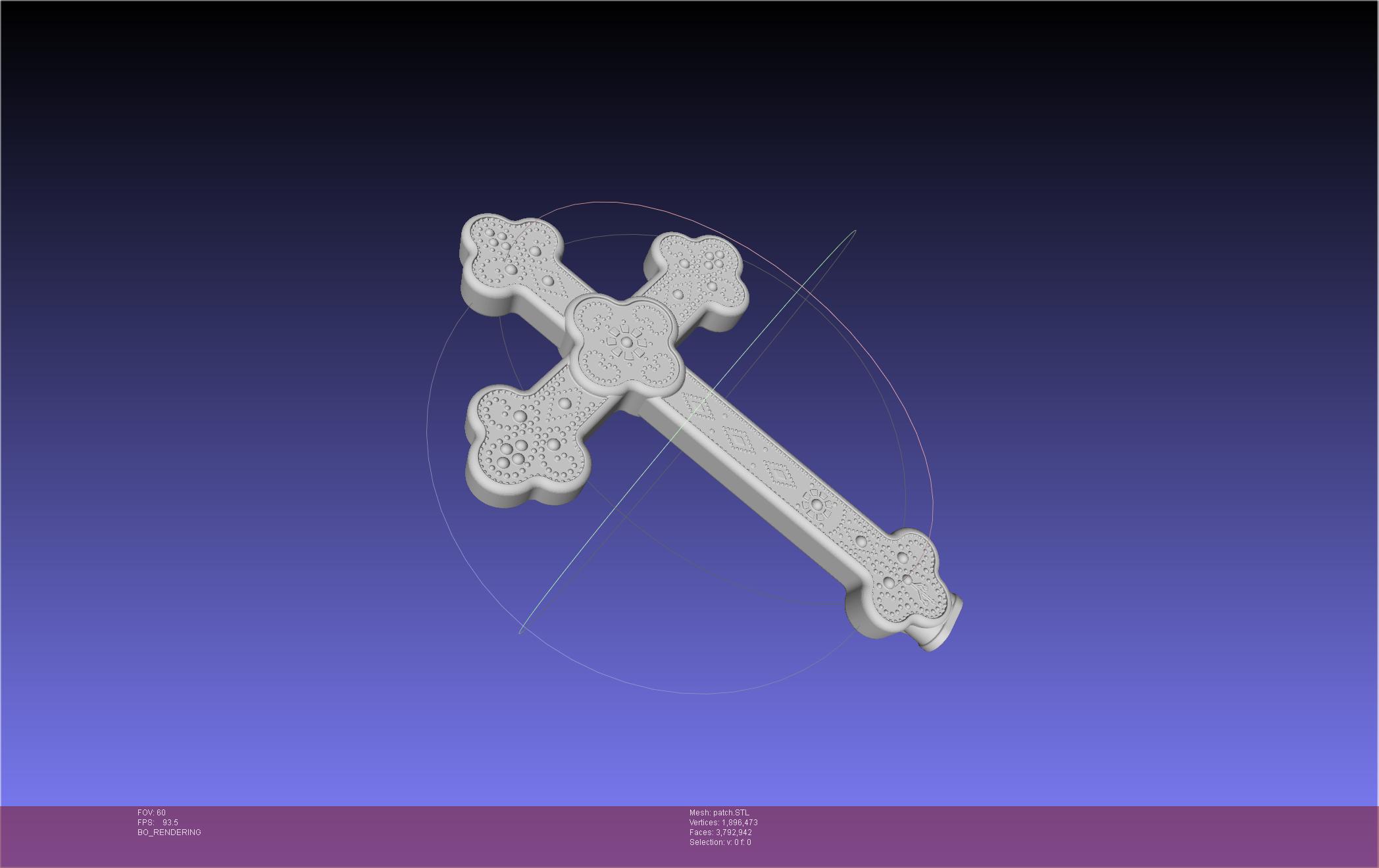 Murder Drones Patch Cross USB Stick Hull