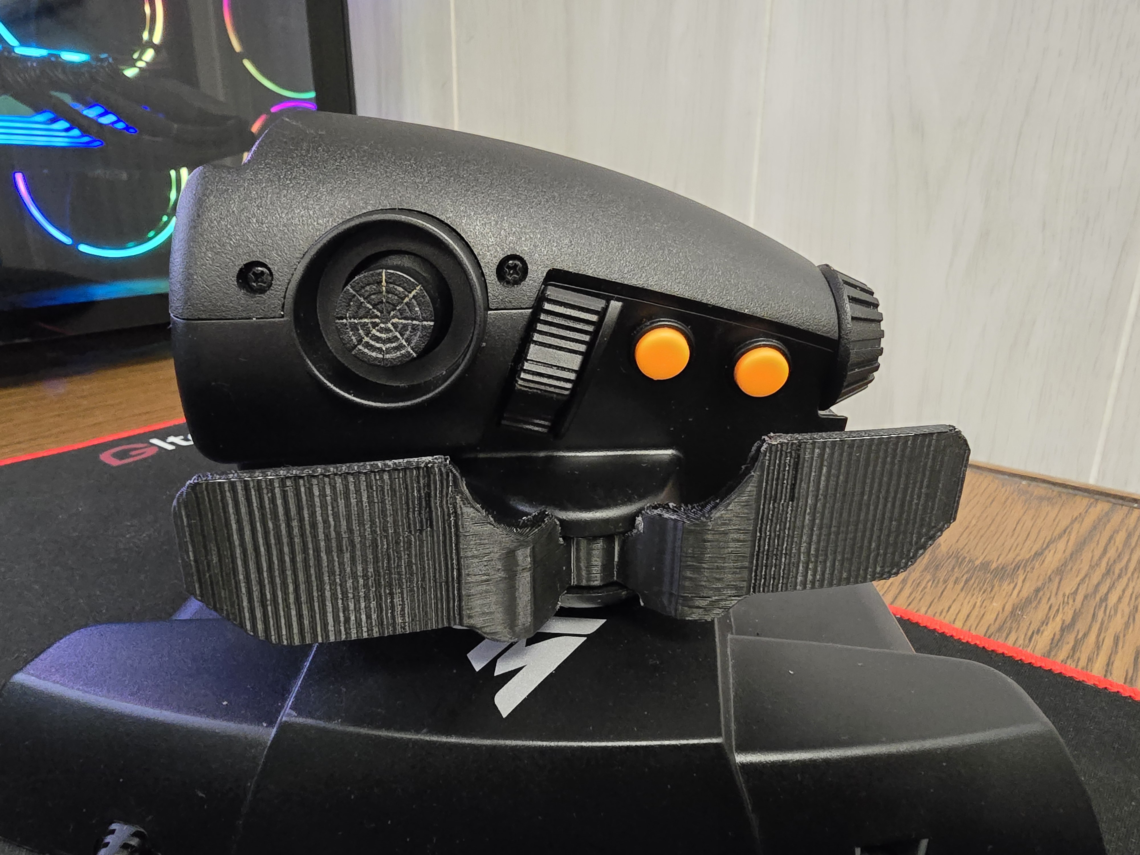 Thrustmaster TWCS throttle yaw paddle