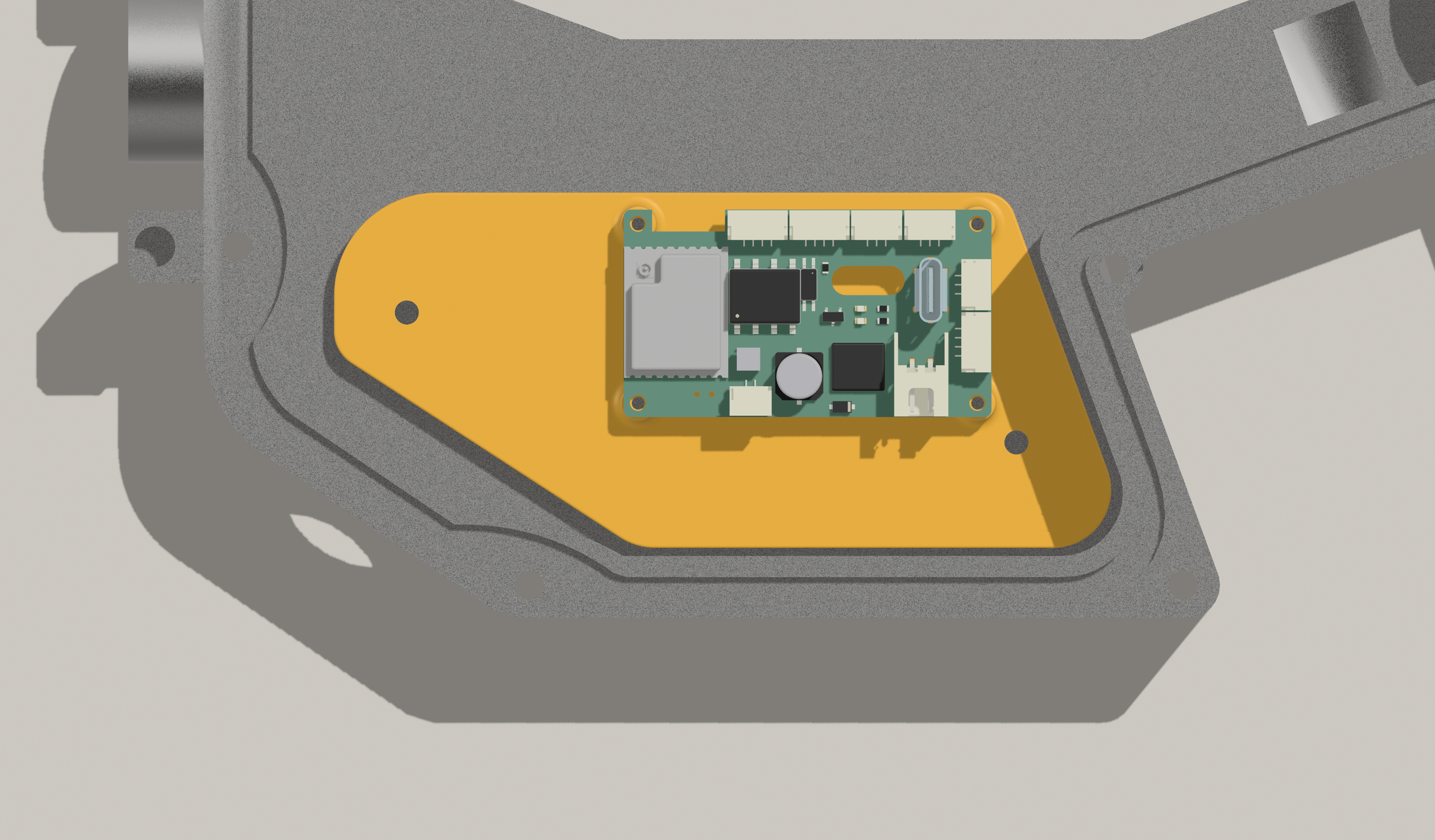 Ennoid MK8-LCM mount plate for Onewheel Pint controller box