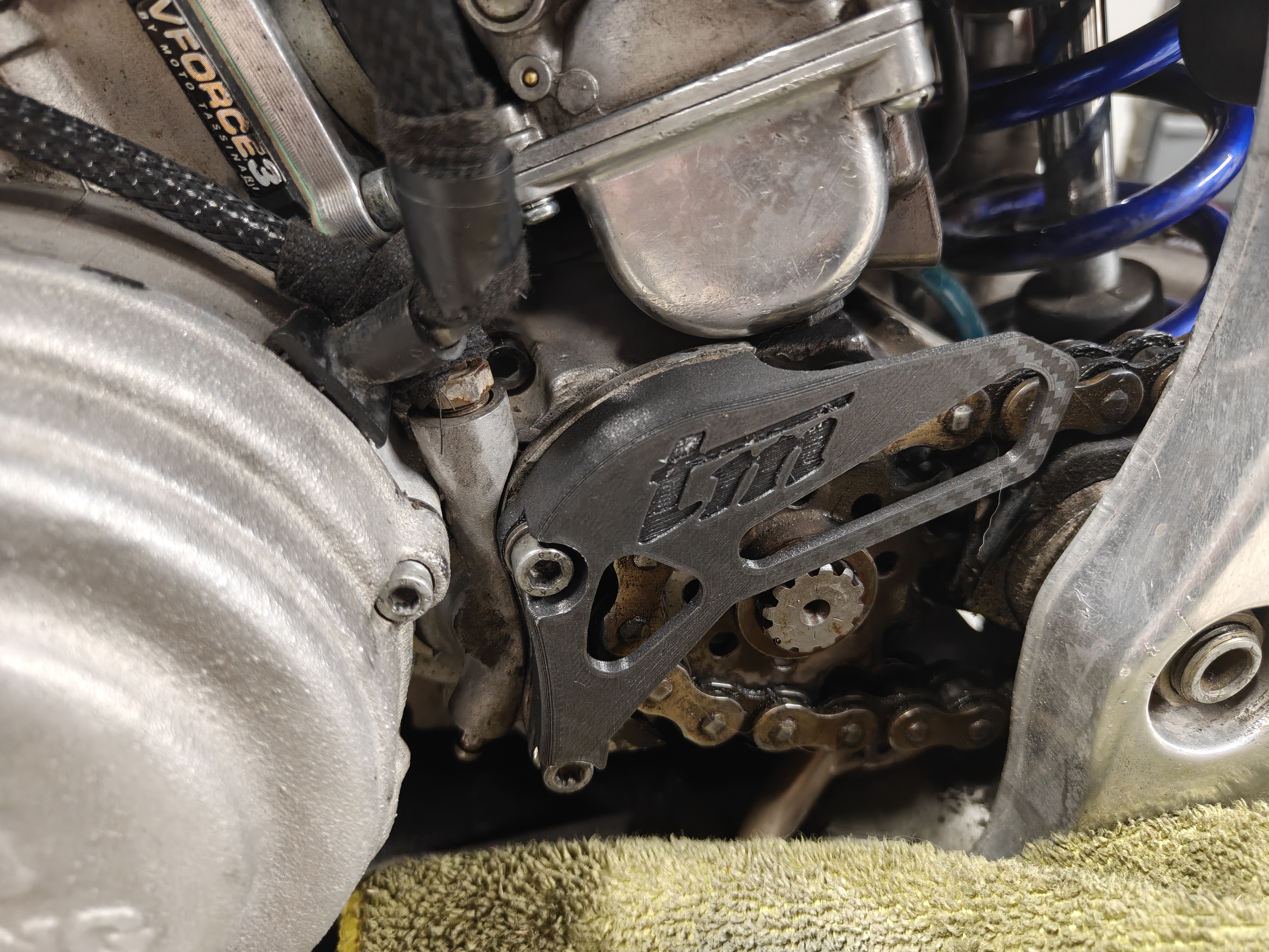 TM racing front sprocket protector — miniatura 2