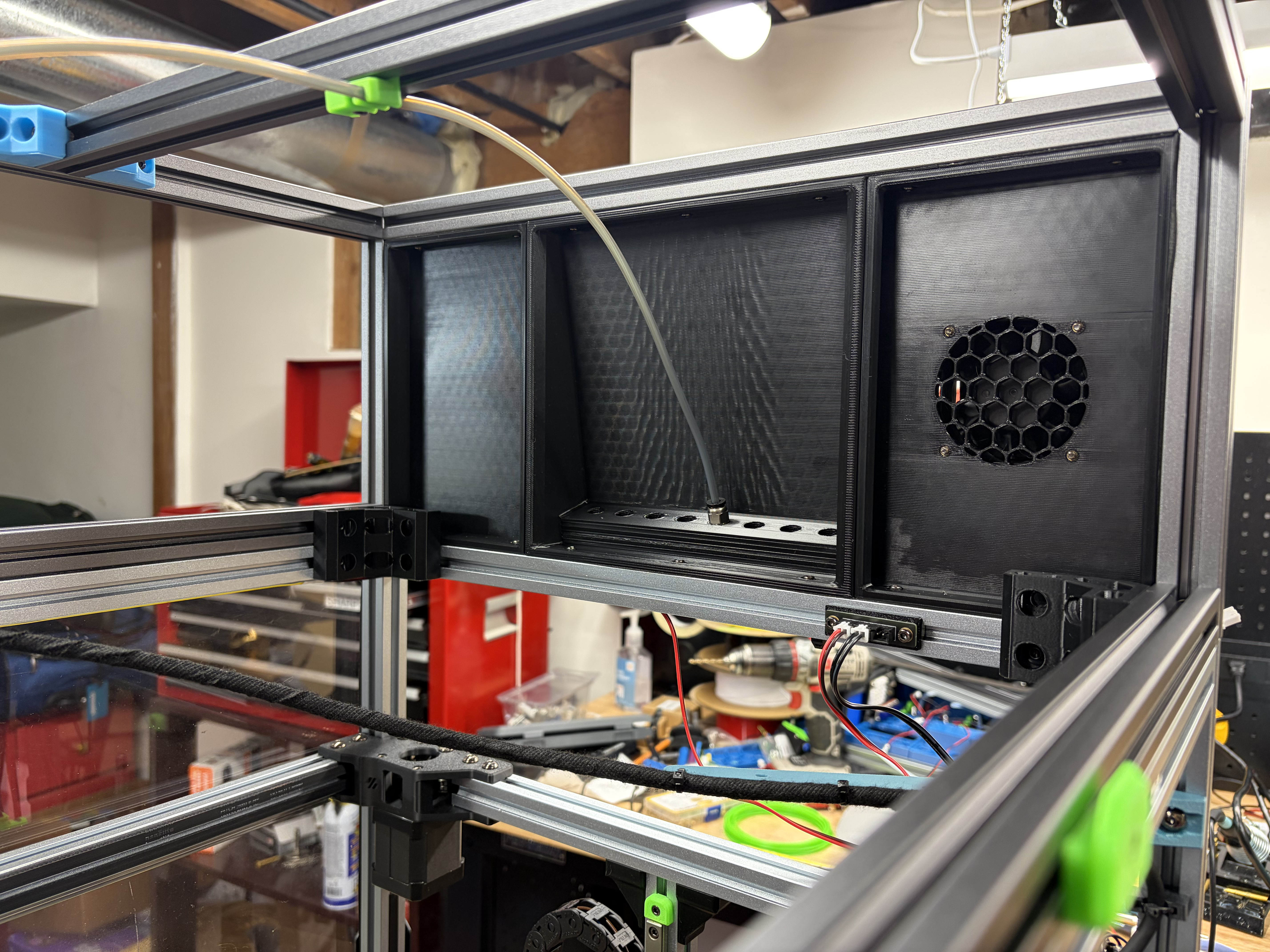Voron Tophat Back Panel For Toolchangers