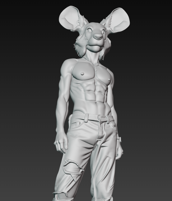 Mouse Man muscolar boy joke