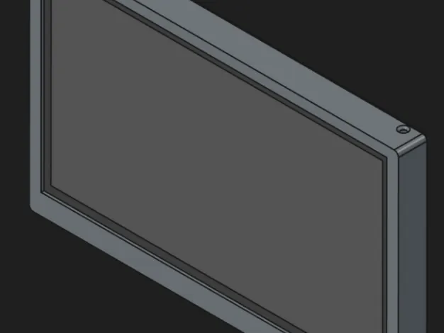 Wall Mount for 10.1" Waveshare CAPQLED - SKU19905